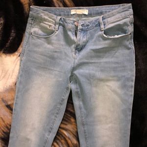 Light blue jeggings